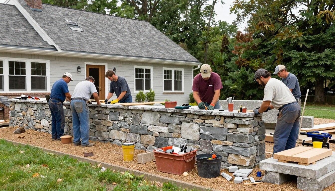 Masonry services - New Sunrise